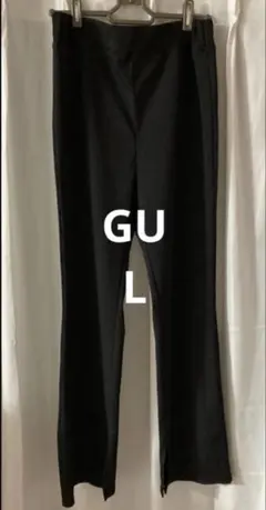M*♡様 GU ブラック スリムフィット スラックス