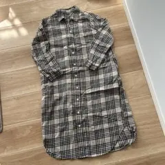 チェック柄 マタニティ/授乳 パジャマ Mサイズ