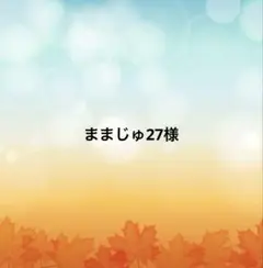 ままじゅ27様