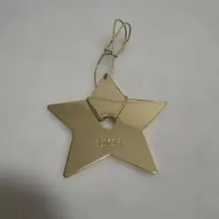 DIOR 星型チャーム ゴールドカラー