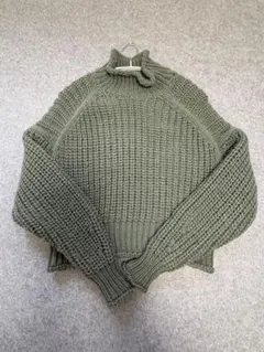 タートルネックセーター ニット