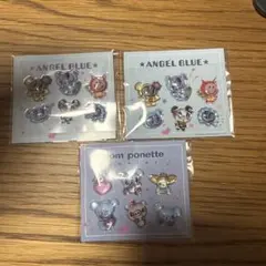 セブンイレブン　ナルミヤキャラクターズ　ぷっくりシール　3つセット