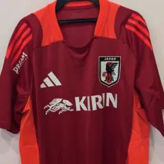 adidas 日本代表 サッカーシャツ 赤/オレンジ　非売品　支給品　DREAM adidas 日本代表 シャツ レッド/オレンジ 非売品 支給品 DREAM - メルカリ