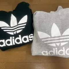 adidas Originals トレフォイル パーカー 2枚セットのサムネイル