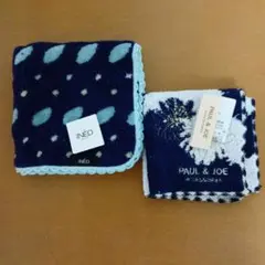 ✳タオルハンカチ 2枚✳　INED ・PAUL & JOEのサムネイル