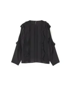 【新品・未使用】ADORE タンブラーローンブラウス　黒のサムネイル