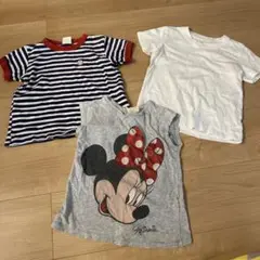 100㎝Tシャツ3枚セット　ザラキッズ 無印良品　ムチャチャ