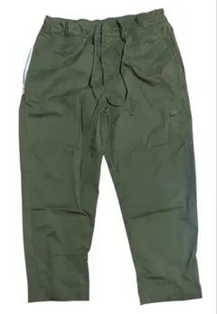 Nike ナイキ ナイロンパンツ オリーブグリーン サイドジップ ドローコード