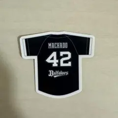 オリックス マチャド選手 夏の陣2026 ユニフォーム柄ステッカー