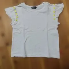 moujonjon フリル袖Tシャツ 120サイズ