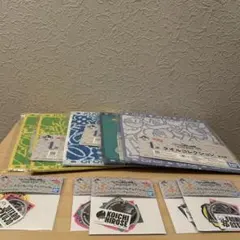 ジョジョ 一番くじ ステッカー ハンカチ