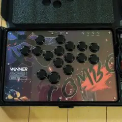 【中古】アケコン レバーレスコントローラ HAUTEPAD U16(Black)