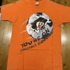 90s USA製 Looney Tunes プリントＴシャツ　シングルステッチ