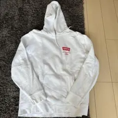 Levi's ホワイト フードパーカー