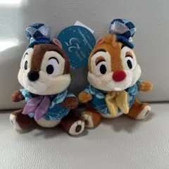 東京ディズニーシー 25周年 ぬいぐるみバッジ チップとデール