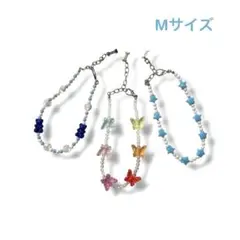 犬・猫用アクセサリー 首輪 新品未使用品 Mサイズ ３点セット くま 蝶 星