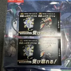 ポケモンスカーレット/バイオレット 色違いコライドン　色違いミライドン