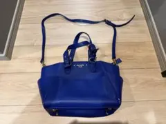 Samantha Vega 2way ハンドバッグ ブルーのサムネイル