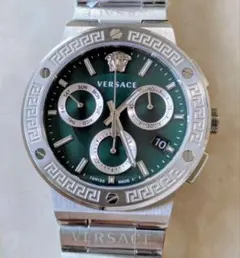 VERSACE 腕時計 クロノグラフ ゴールド VEZ900421 グレカロゴ - メルカリ