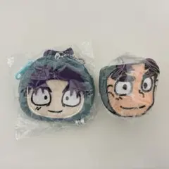 忍たま乱太郎 ミニポーチキーホルダー スクエアポーチ 潮江文次郎 2点セット