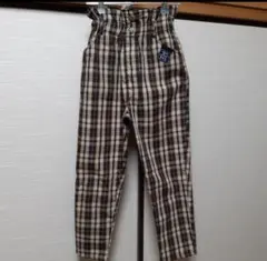 チェックパンツ　ラブラビ　size140