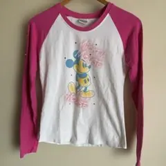 ミッキーマウス 長袖カットソー Mサイズ