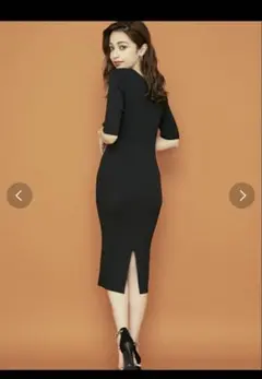 リゼクシー　リブニットワンピース