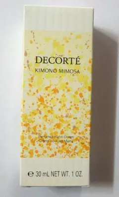 DECORTÉ KIMONO ミモザ パフュームド ハンドクリームのサムネイル