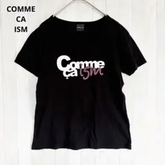 コムサイズム COMME CA ISM Tシャツ 半袖 M レディース 黒 ロゴのサムネイル