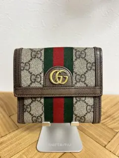 Gucci GGキャンバス 二つ折り財布