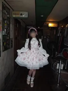ロリータドレス風　フルセット