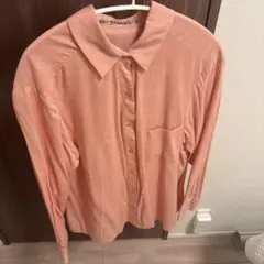 とても美品　SNIDEL 長袖シャツ ピンク　　スナイデル　シャツ
