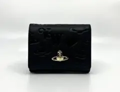 【新品・未使用】Vivienne Westwood 三つ折り財布 ブラック