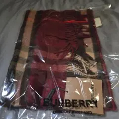 【新品未使用】BURBERRY マフラー チェック柄 バーバリーのサムネイル