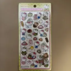 【公式】ハローキティ ボンボンドロップシール 和柄スイーツ 団子JALプラザ購入