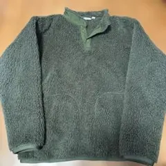 オリーブグリーン フリースジャケット