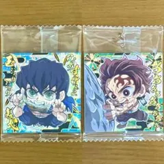 鬼滅の刃シールウエハース12 嘴平伊之助 竈門炭治郎 SR2種セット