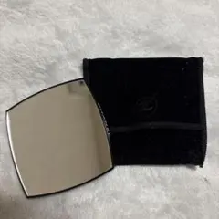 CHANEL 四角形両面ミラー ポーチ付き　拡大鏡