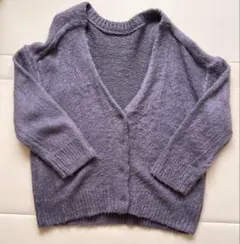 深Vネックシャギー2WAYニットカーディガン FREAK'S STORE