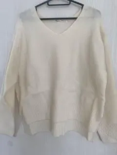 神戸レタス　ニット　ホワイト