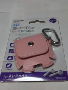 エレコム Airpods ケース ／ カバー 内ポケット付 ワイヤレス充電対応