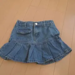 SHEIN フリル付きデニムスカート 120