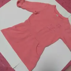 OLD NAVY ピンク 花刺繍 ワンピース95cm