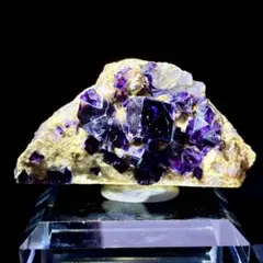 内モンゴル産・ブルー】ファントム フローライト 原石 天然石 鉱物