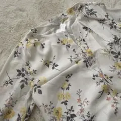 MERCURY DUO 花柄膝丈ワンピース