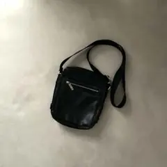 ディオール DIOR PVC レザー ショルダーバッグ トロッター ブラック