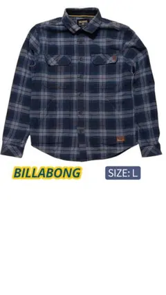 BILLABONG ネイビーチェック ビラボン