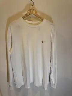 carhartt ロングスリーブカットソー L ホワイト
