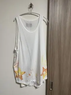 nagonstans風景総柄 アシンメトリー ロンT 変形ヘム ナゴンスタンス