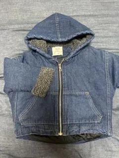 デニム フード付きジャケット M